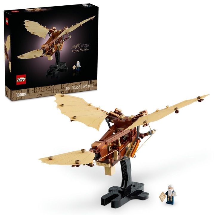 LEGO® Icons - Leonardo da Vinci's Flying Machine 10363, 493 части