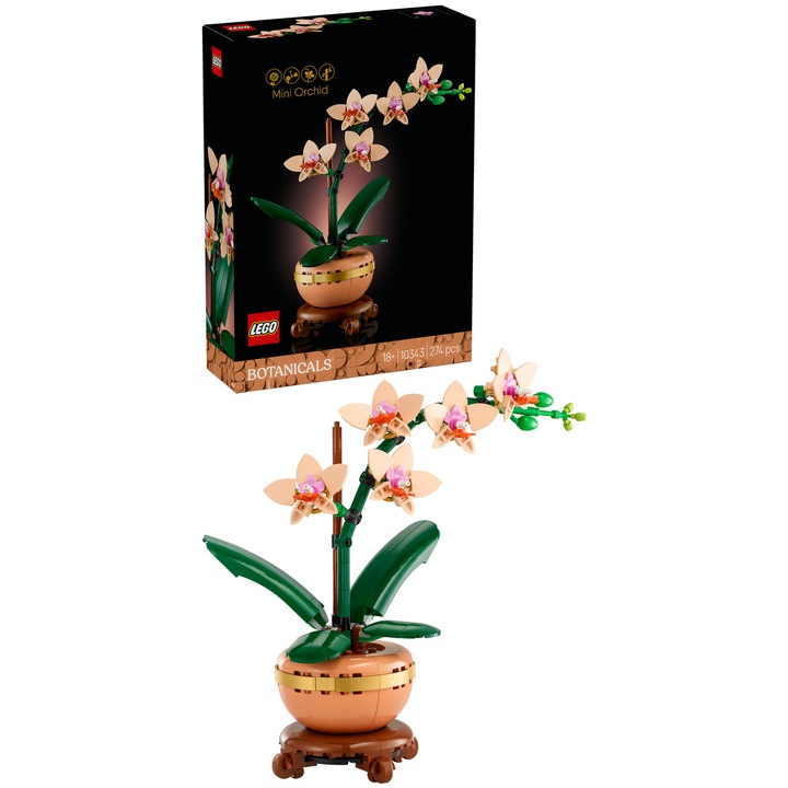 LEGO® Botanicals - Mini orchidea 10343, 274 db