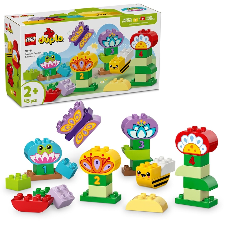 LEGO® DUPLO - Creative Garden and Flowers 10444, 45 части