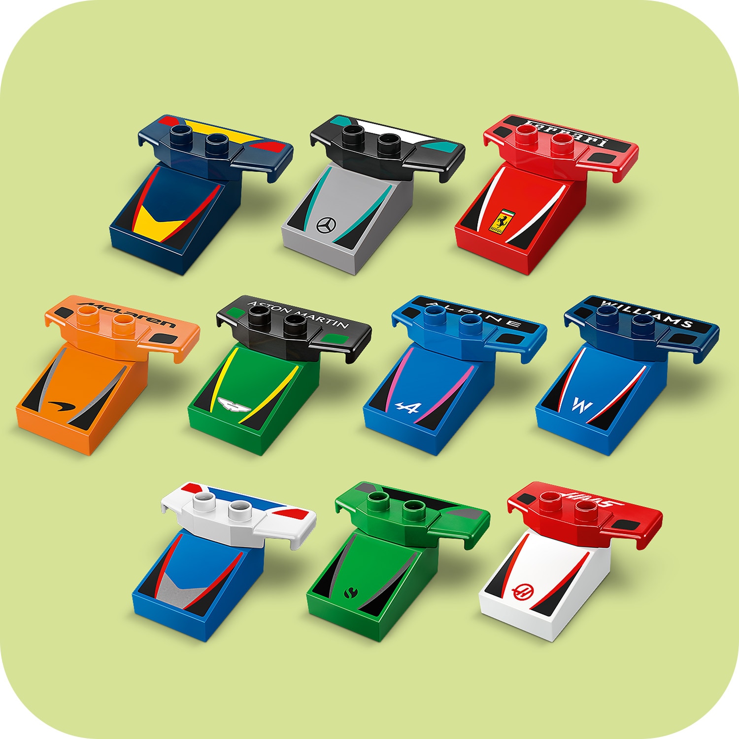 LEGO® DUPLO - Echipa F1®: Masini si piloti de curse 10445, 70
