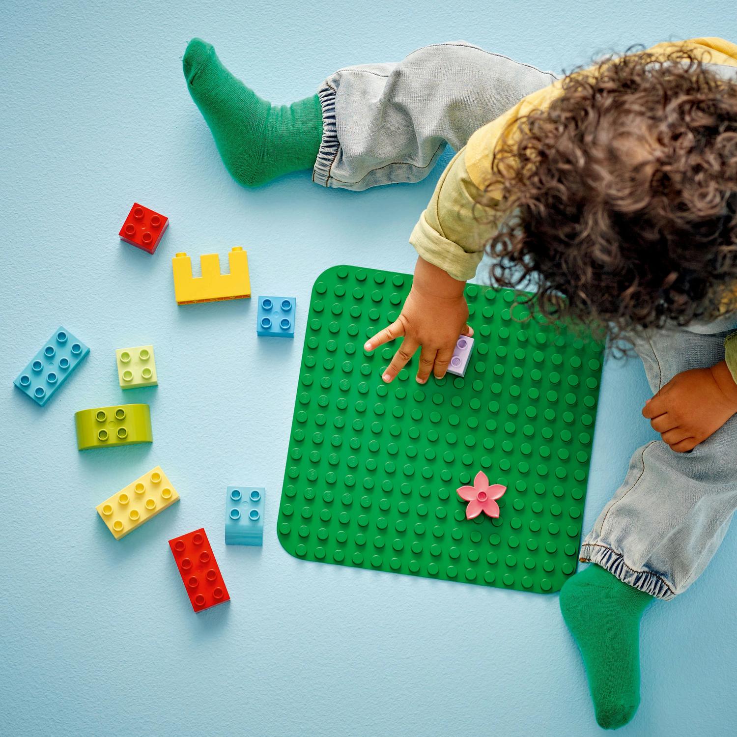 LEGO® DUPLO - Placa de constructie verde 10460, 1 piese - eMAG.ro
