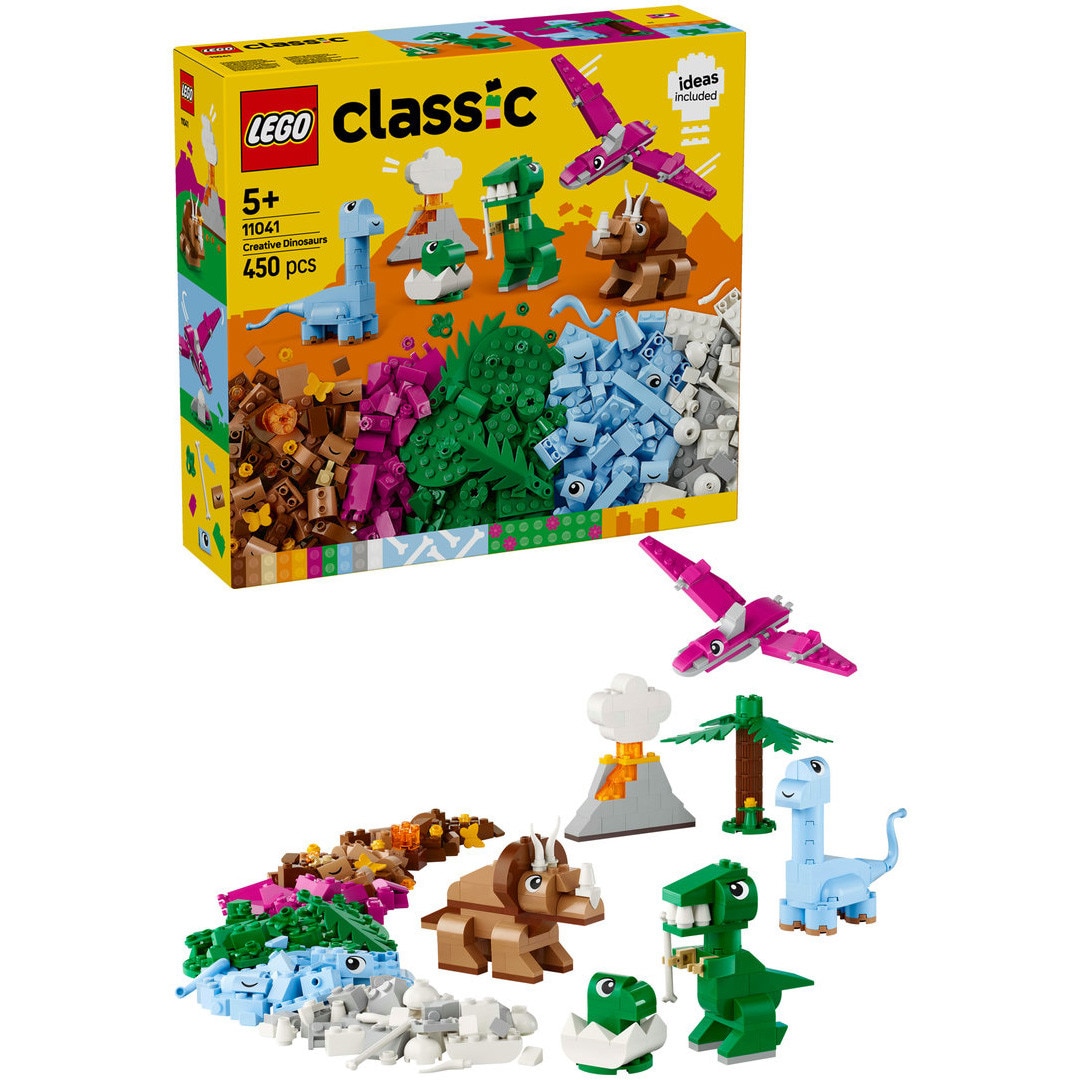 LEGO® Classic - Dinozauri creativi 11041, 450 piese