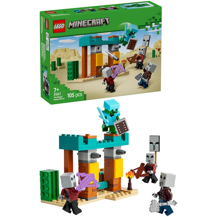 LEGO® Minecraft - Illager Desert Patrol 21267, 105 части