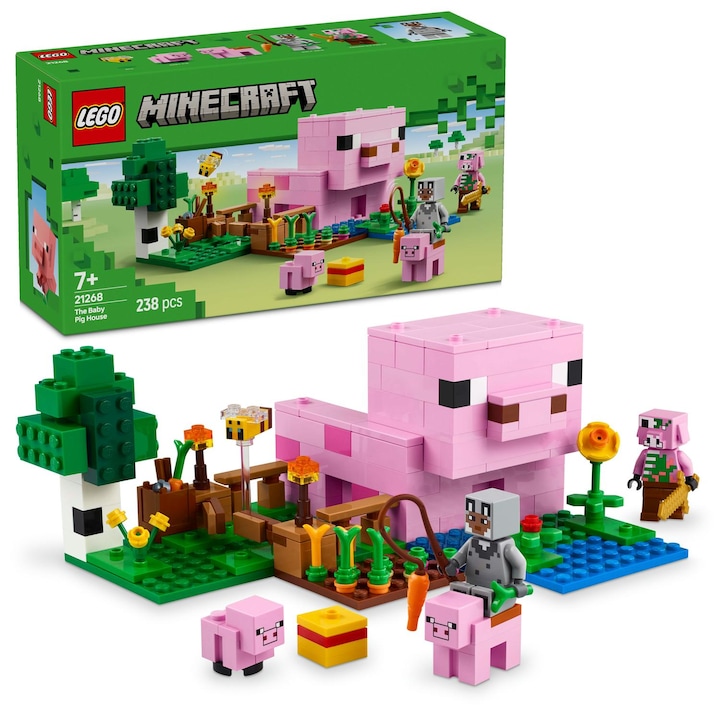 LEGO® Minecraft - Piglet House 21268, 238 части