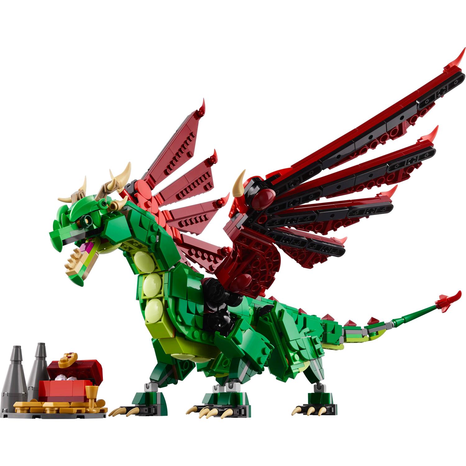 LEGO® Creator 3 in 1 - Dragon medieval 31161, 715 piese
