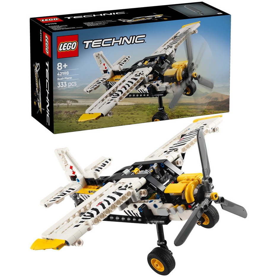 LEGO® Technic - Avion pentru zone greu accesibile 42198, 333 piese