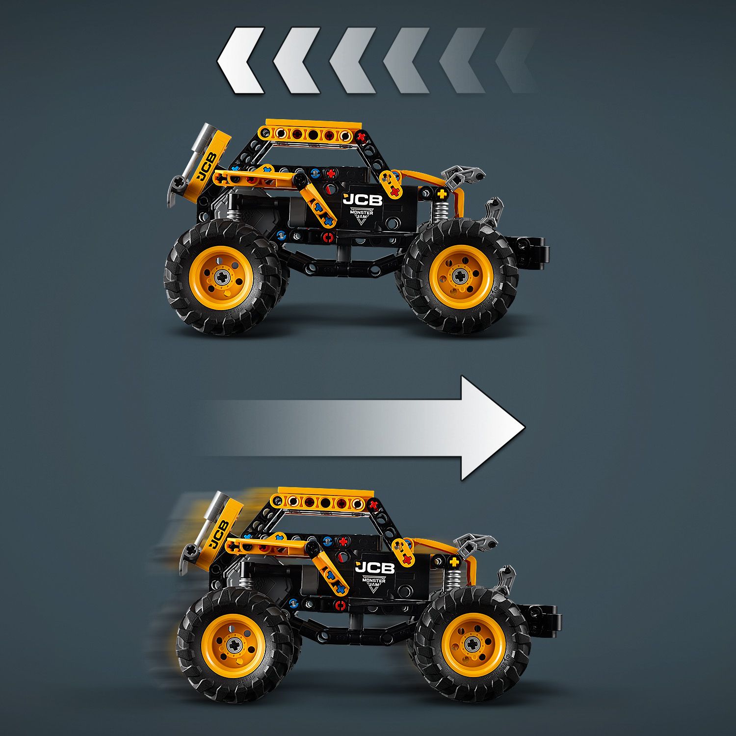 LEGO® Technic - Monster Jam™ DIGatron™ cu motor cu arc 42199, 218