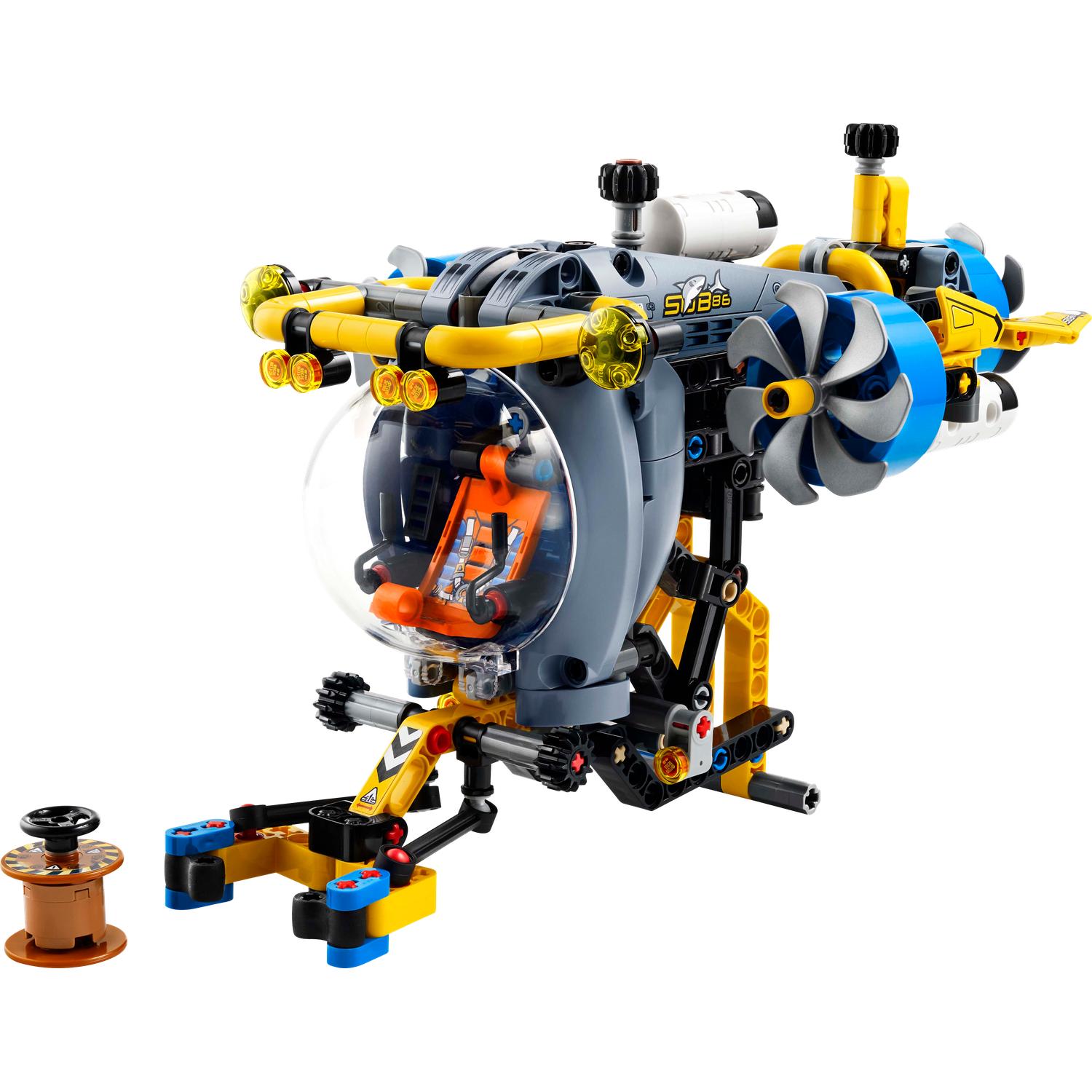 LEGO® Technic - Submarin de cercetare la mare adancime 42201, 413