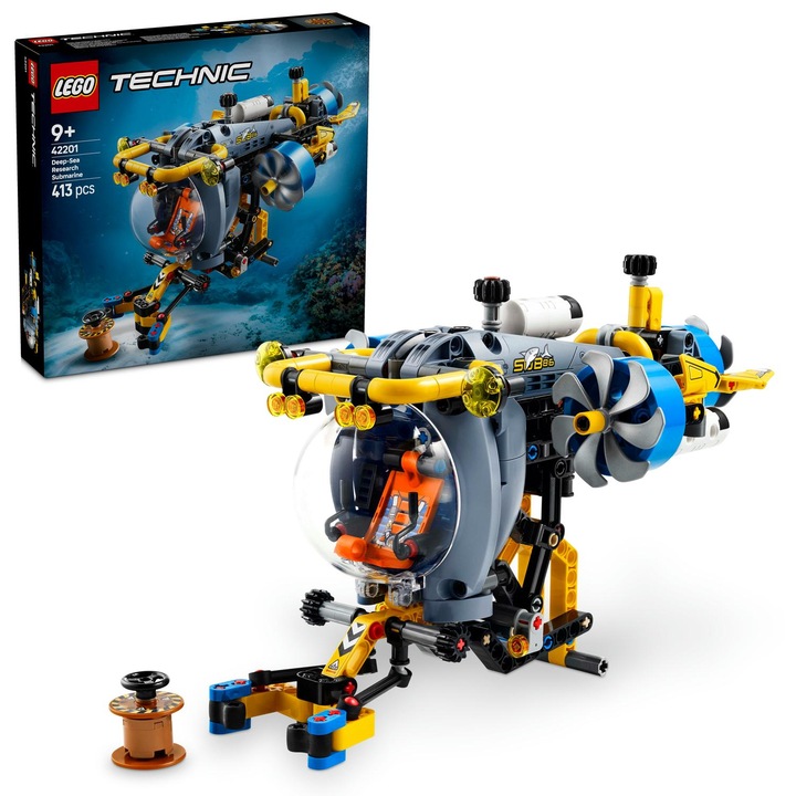 LEGO® Technic - Deep-sea Research Submarine 42201, 413 части