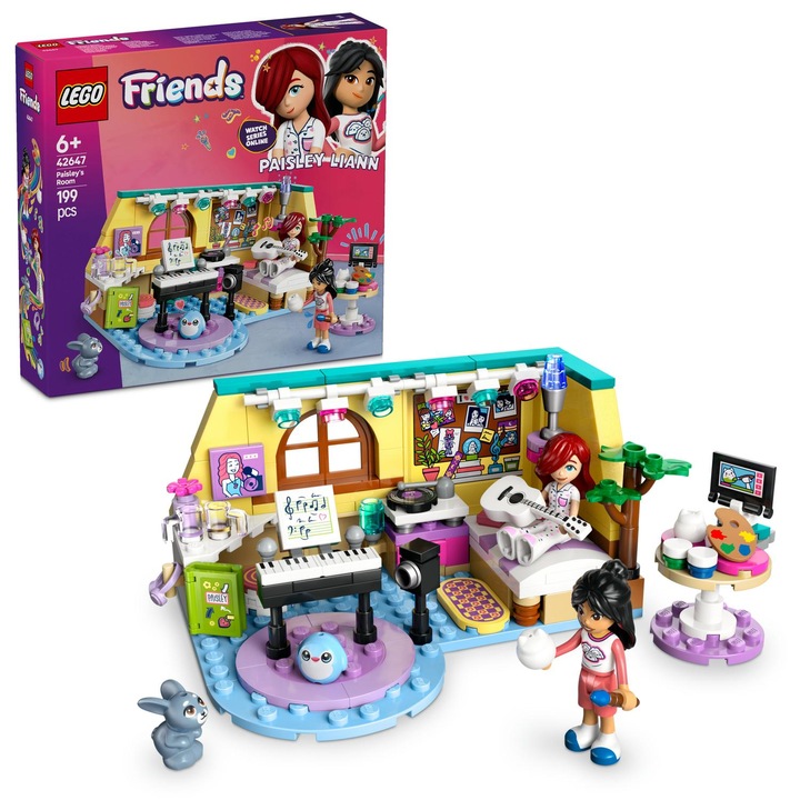 LEGO® Friends - Paisley's Room 42647, 199 части