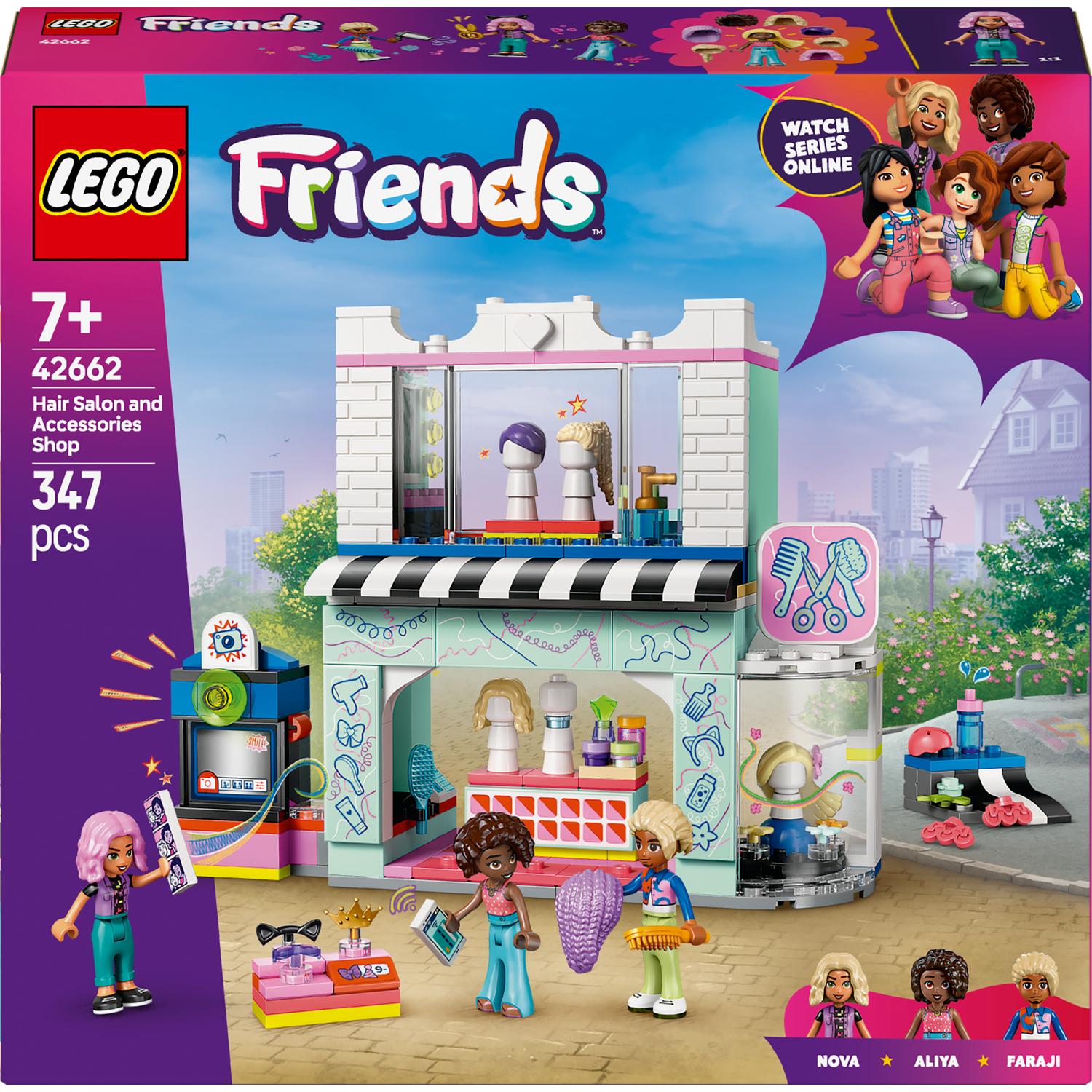 LEGO® Friends - Salon de coafura si magazin de accesorii 42662