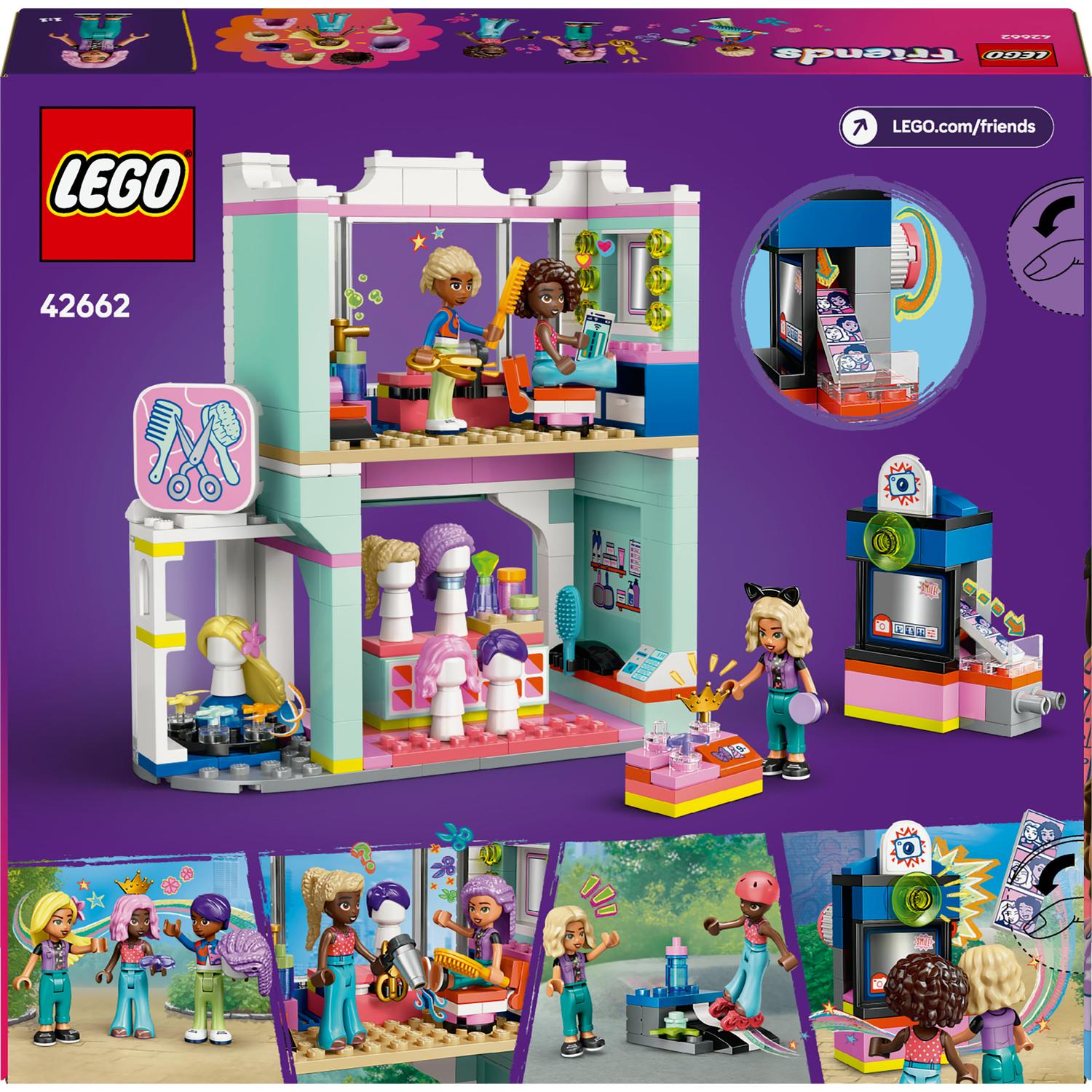 LEGO® Friends - Salon de coafura si magazin de accesorii 42662