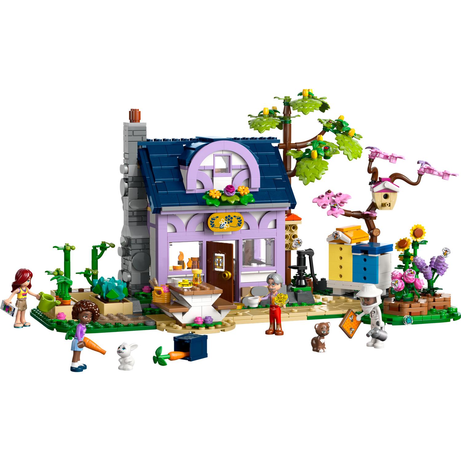 LEGO® Friends - Casa apicultorilor si gradina cu flori 42669, 1161