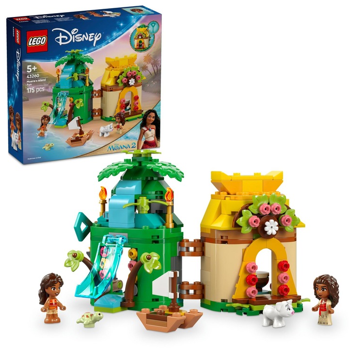 LEGO® Disney Princess - Moana's Island Fun 43260, 175 части