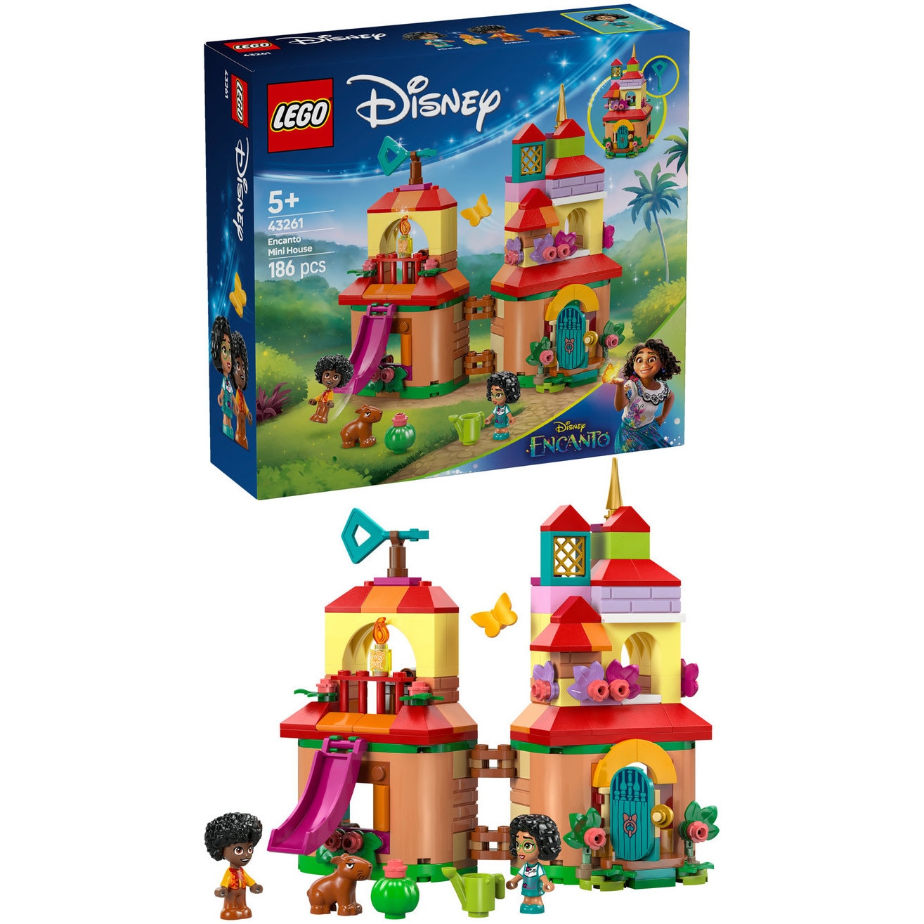 LEGO® Disney - Minicasa din Encanto 43261, 186 piese