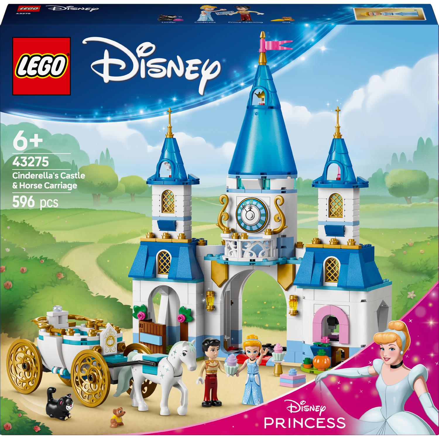LEGO® Disney Princess™ - Castelul si caleasca Cenusaresei 43275