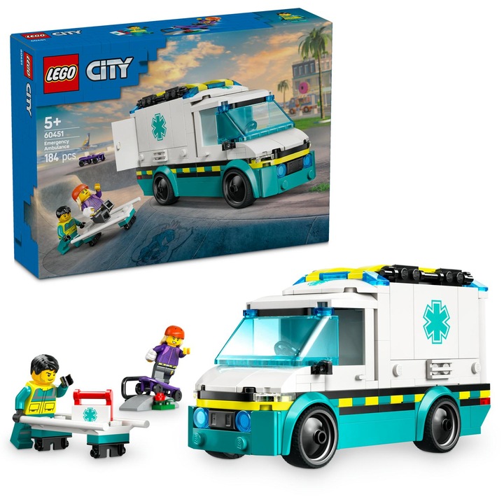 LEGO® City - Линейка 60451, 184 части