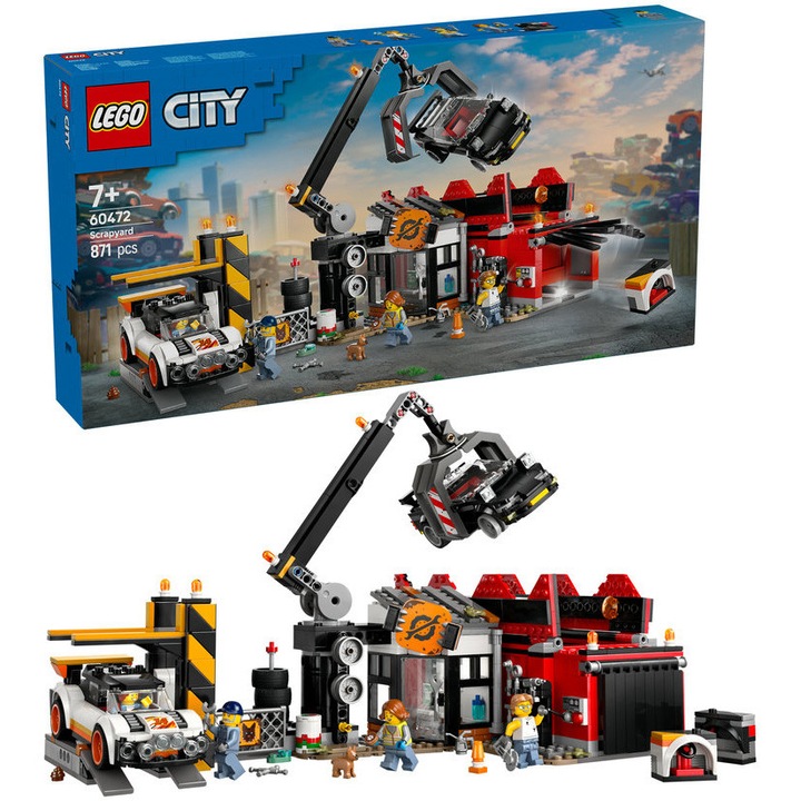 LEGO® City Roncstelep autókkal 60472