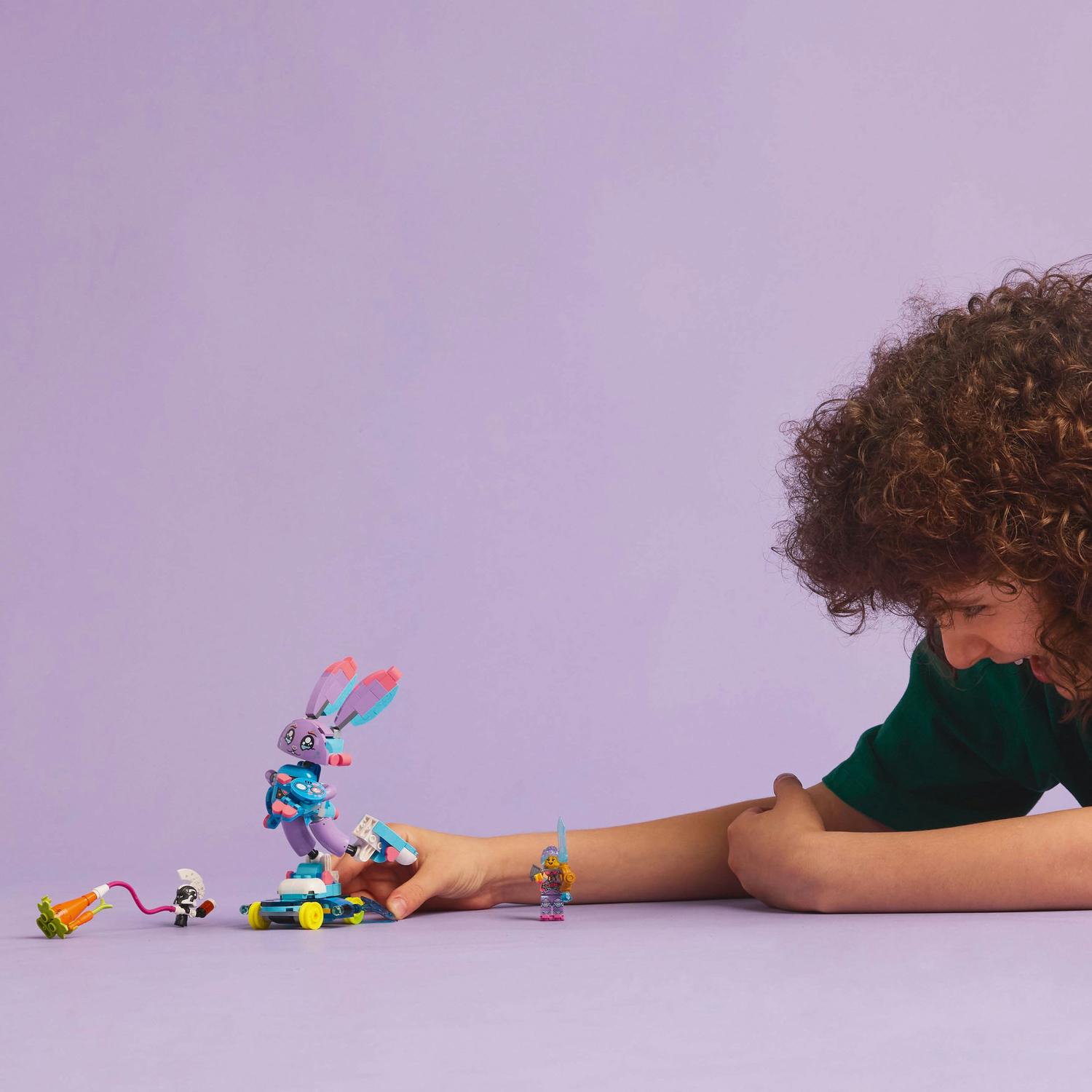 LEGO® DREAMZzz - Izzie si iepurasul de gaming Bunchurro 71490, 252