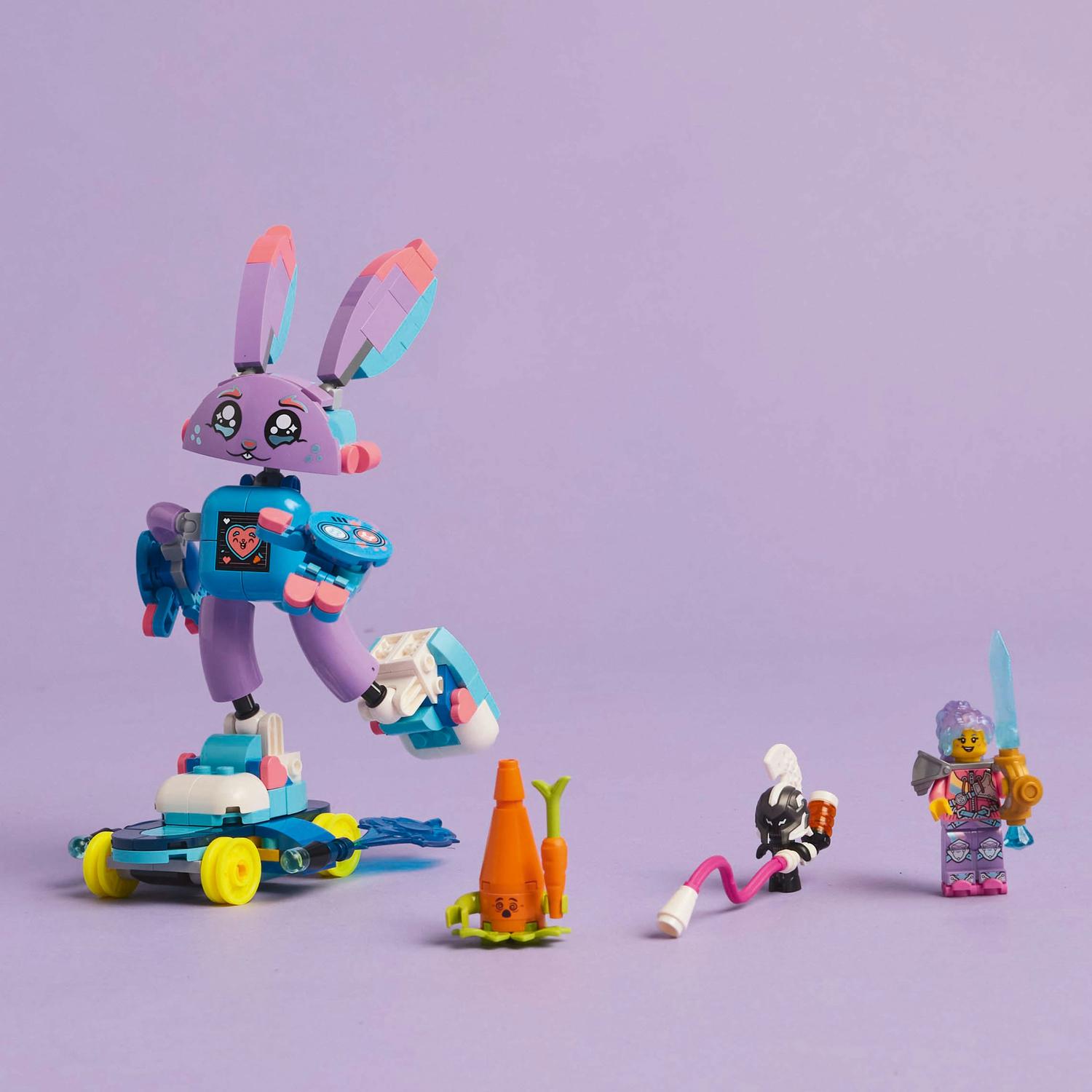 LEGO® DREAMZzz - Izzie si iepurasul de gaming Bunchurro 71490, 252