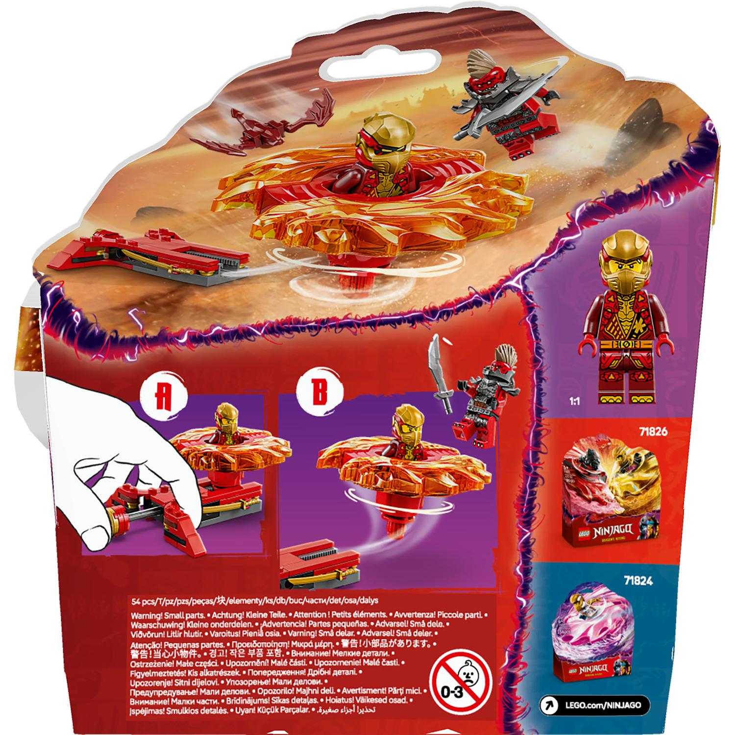 LEGO® Ninjago - Dragonul Spinjitzu rotitor al lui Kai 71823, 54