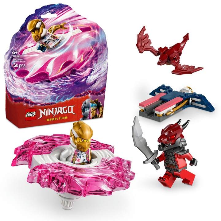 LEGO® Ninjago - Sora's Spinjitzu Spinning Dragon 71824, 56 части