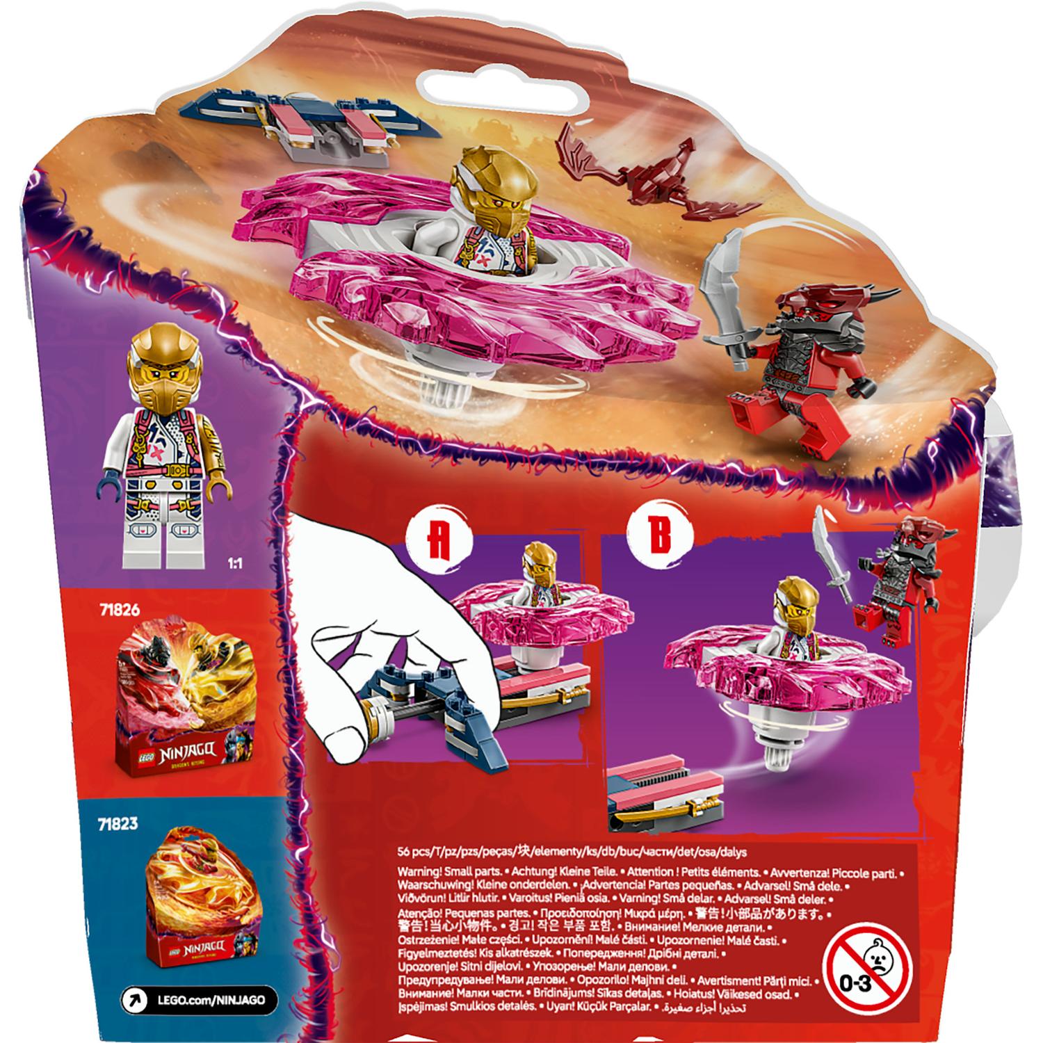LEGO® Ninjago - Dragonul Spinjitzu rotitor al Sorei 71824, 56