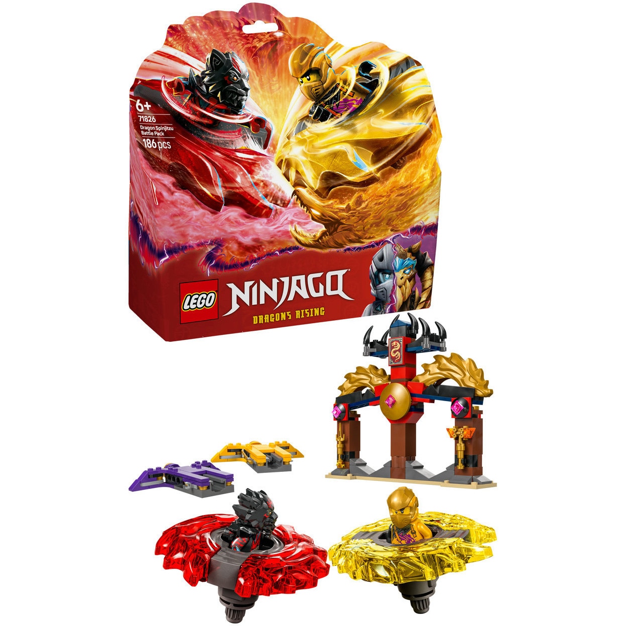 LEGO® Ninjago - Driftul Spinjitzu al Nyei cu puterea dragonului
