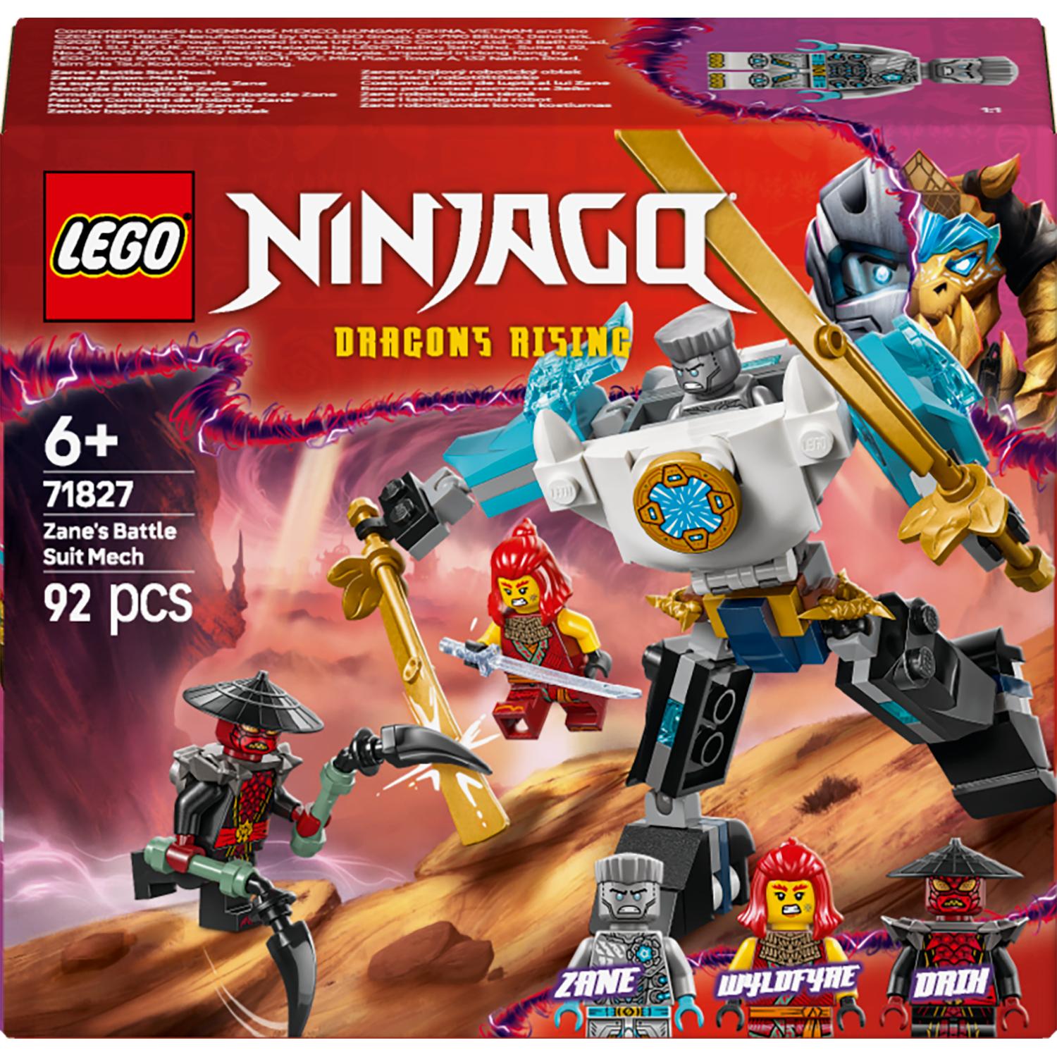 Set de constructie LEGO® NINJAGO® - Costumul robot de lupta al lui