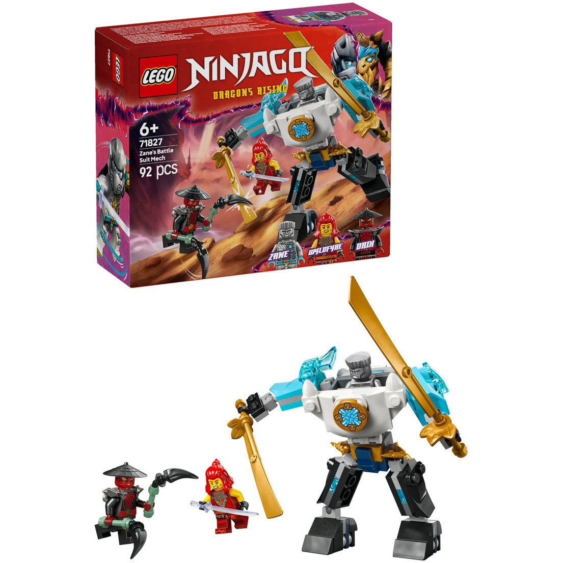 LEGO® Ninjago - Driftul Spinjitzu al Nyei cu puterea dragonului