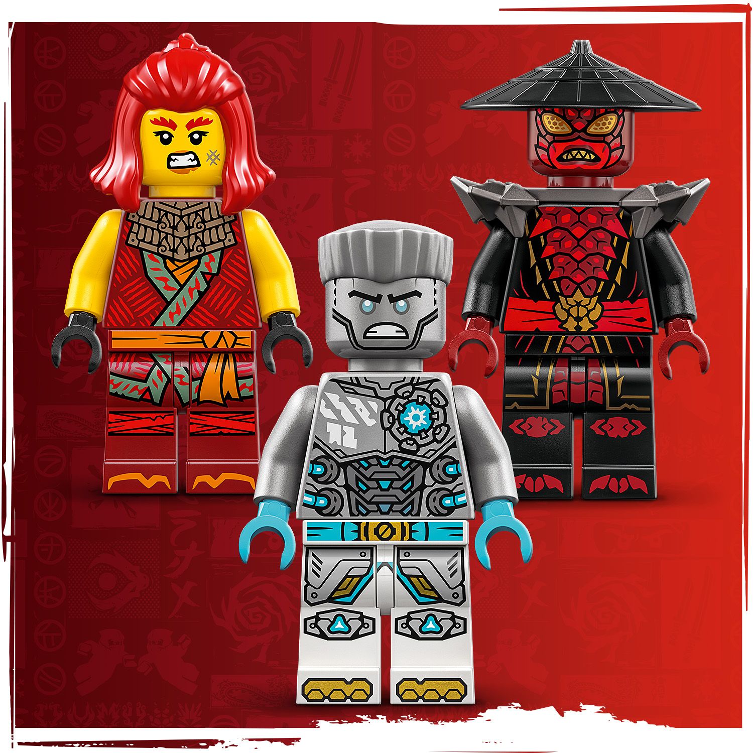 Set de constructie LEGO® NINJAGO® - Costumul robot de lupta al lui
