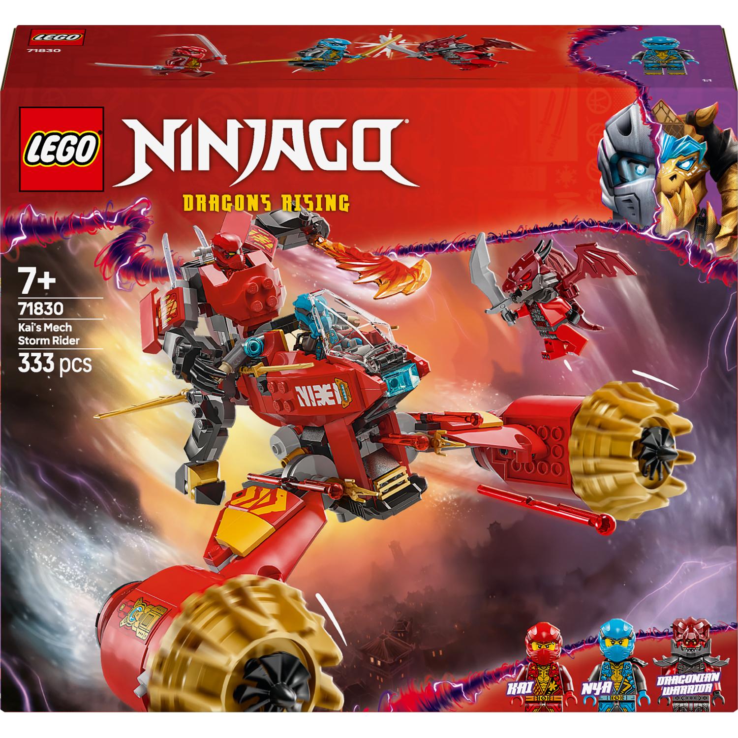 LEGO® Ninjago™ - Vehiculul-robot zburator al lui Kai 71830, 333 LEGO® Ninjago™ - Vehiculul-robot zburator al lui Kai 71830, 333