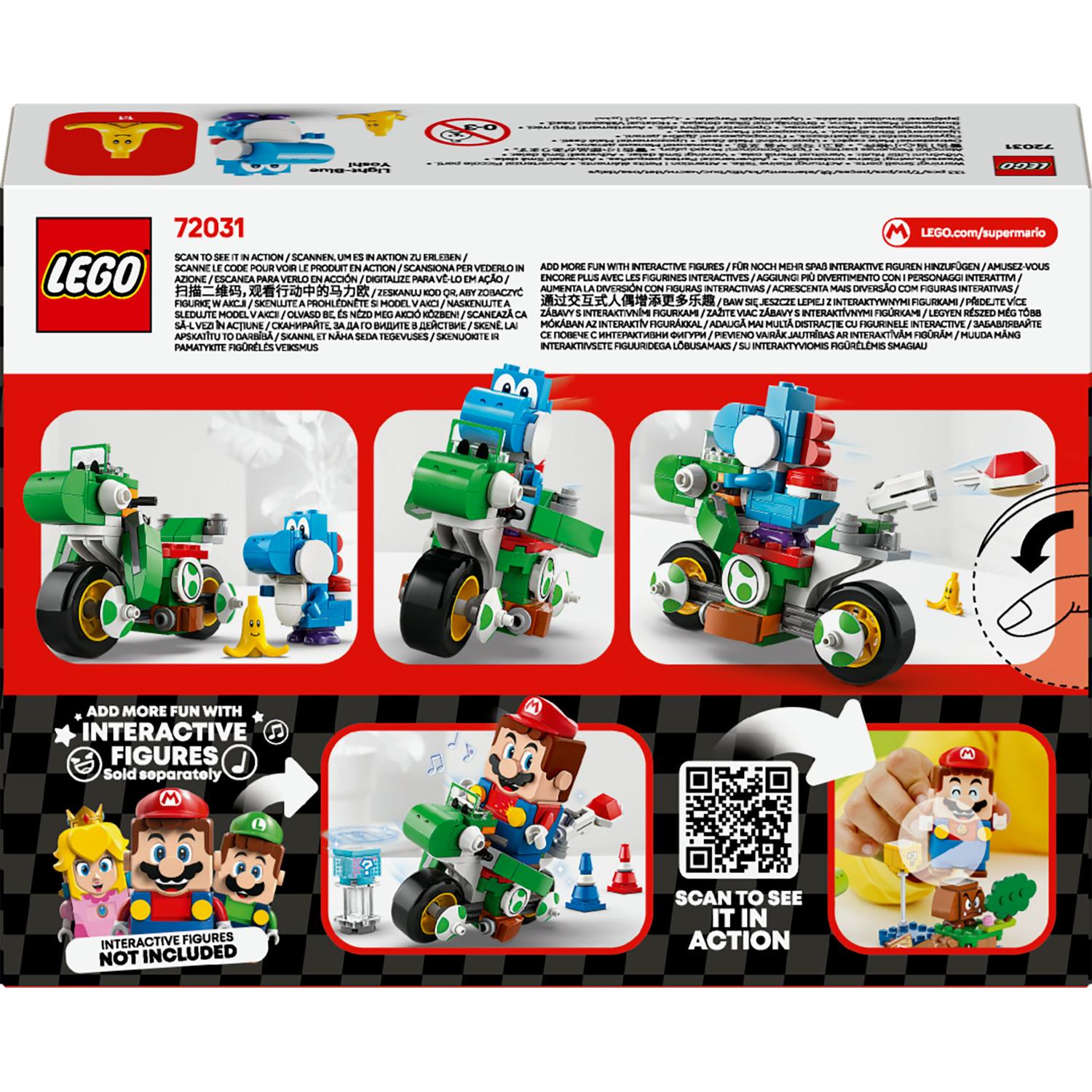 LEGO® Super Mario™ - Mario Kart™ – Yoshi Bike 72031, 133 piese