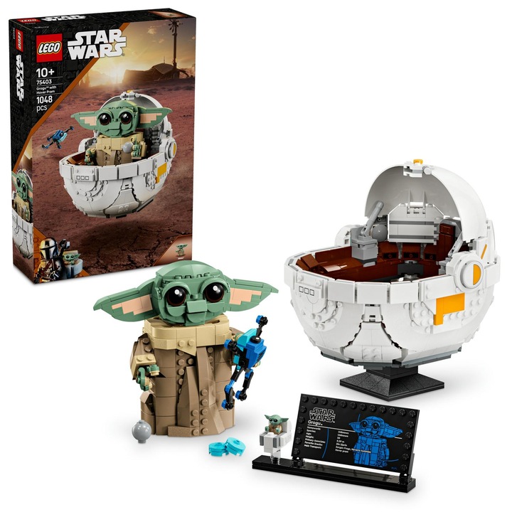 LEGO® Star Wars TM - Grog™ with Hover Pram 75403, 1048 части