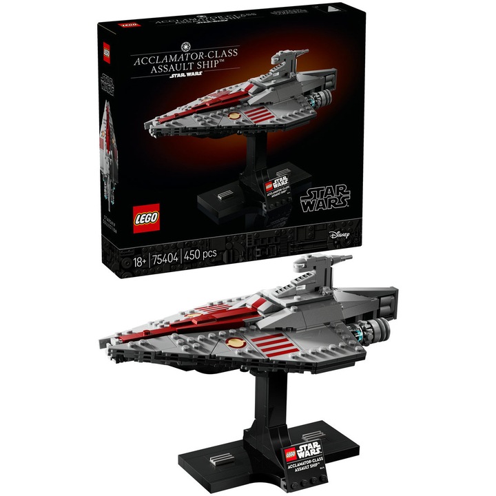 LEGO® Star Wars™ - Acclamator-osztályú rohamhajó™ 75404, 450 db