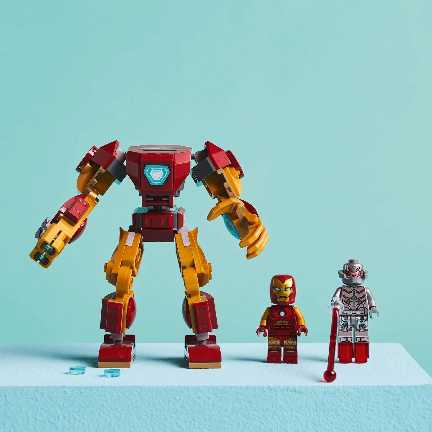 LEGO® Marvel - Robotul Iron Man vs. Ultron 76307, 101 piese - eMAG.ro