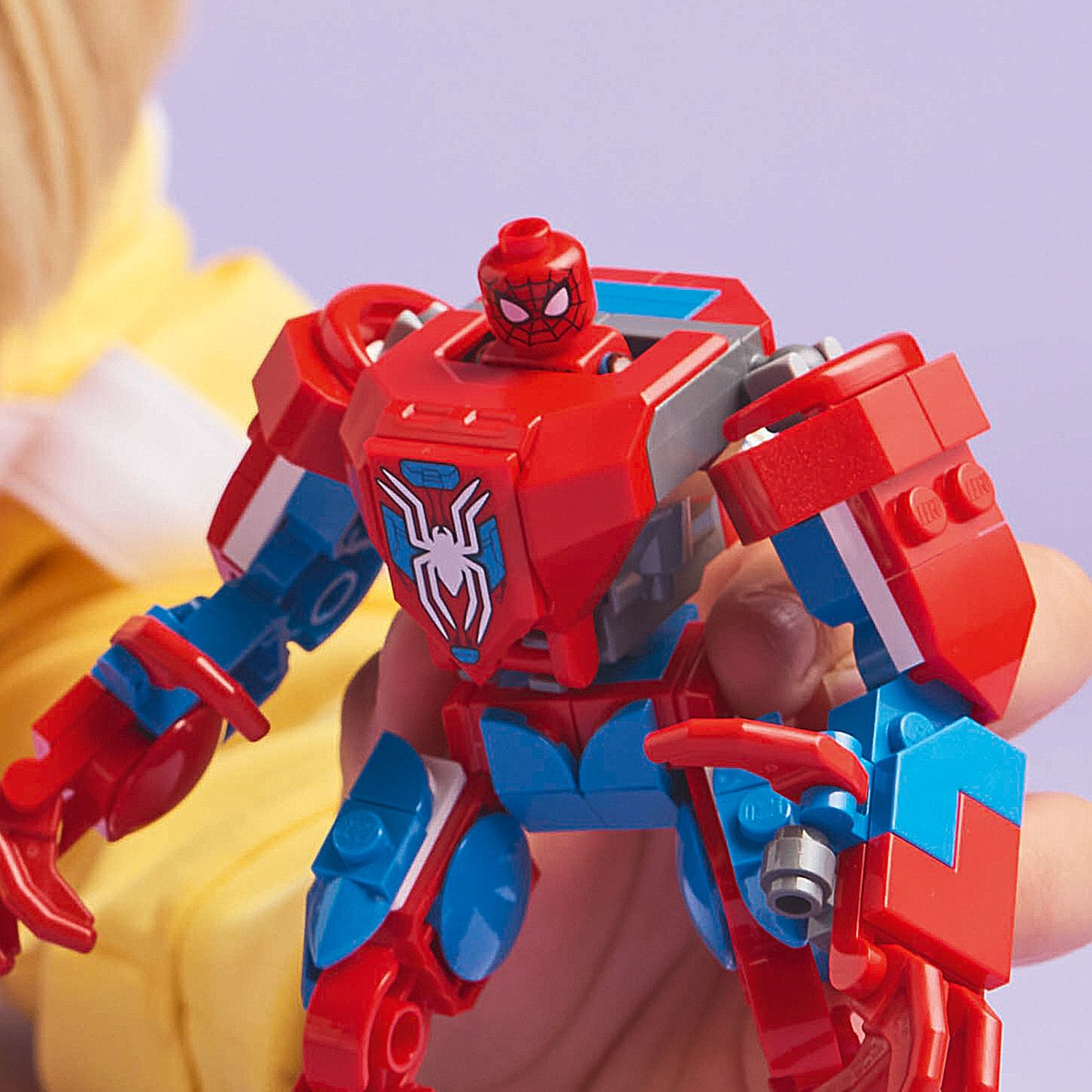 【れれ】 Set de constructie LEGO® Marvel - Robotul Omul Paianjen vs. Anti