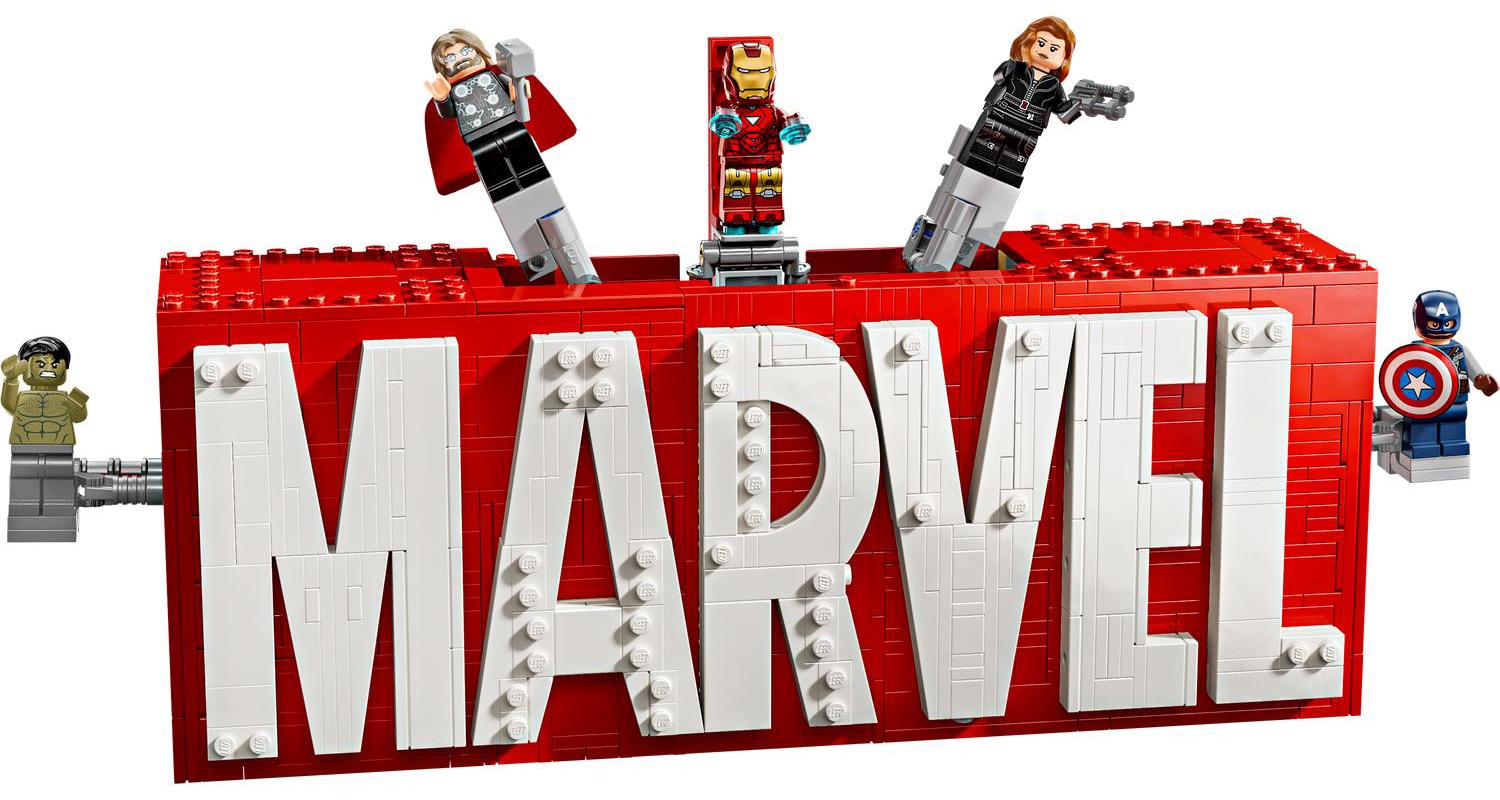 LEGO® Marvel - Sigla si minifigurine Marvel 76313, 931 piese