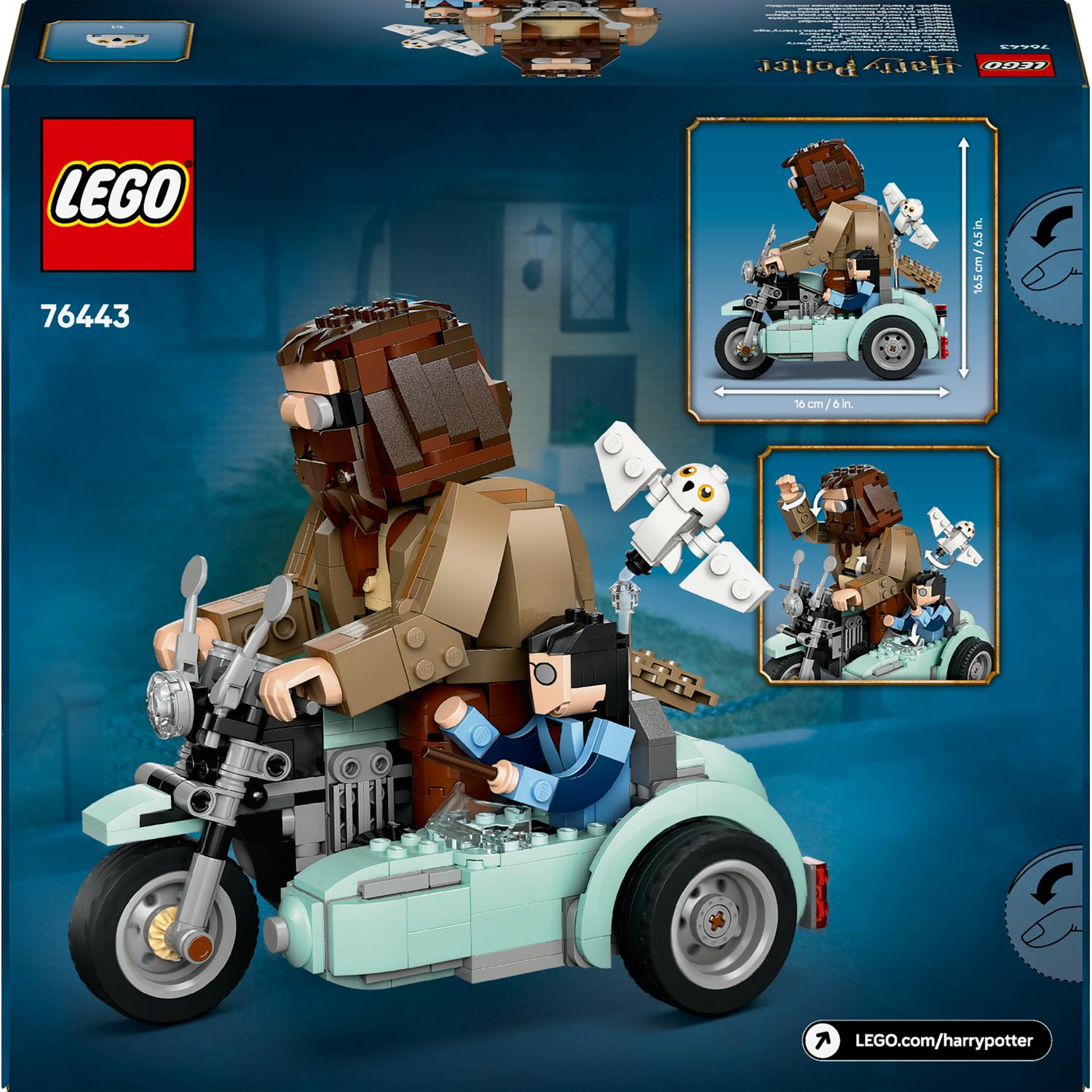LEGO® Harry Potter TM - Hagrid™ si Harry intr-o tura cu