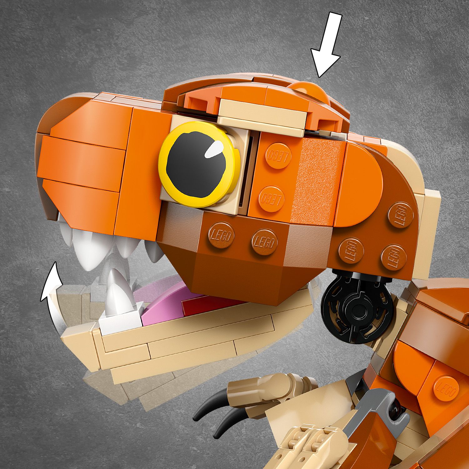 LEGO® Jurassic World - Little Eatie: T. rex 76967, 317 piese - eMAG.ro