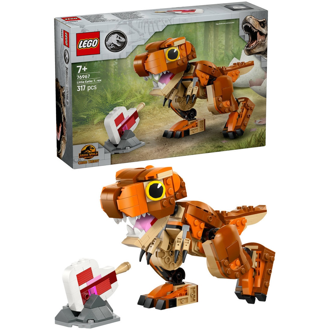 LEGO® Jurassic World - Little Eatie: T. rex 76967, 317 piese