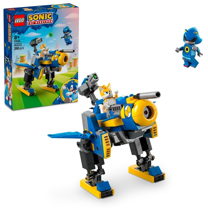 LEGO® Sonic The Hedgehog™ - Cyclone Vs. Metal Sonic 77002, 290 части
