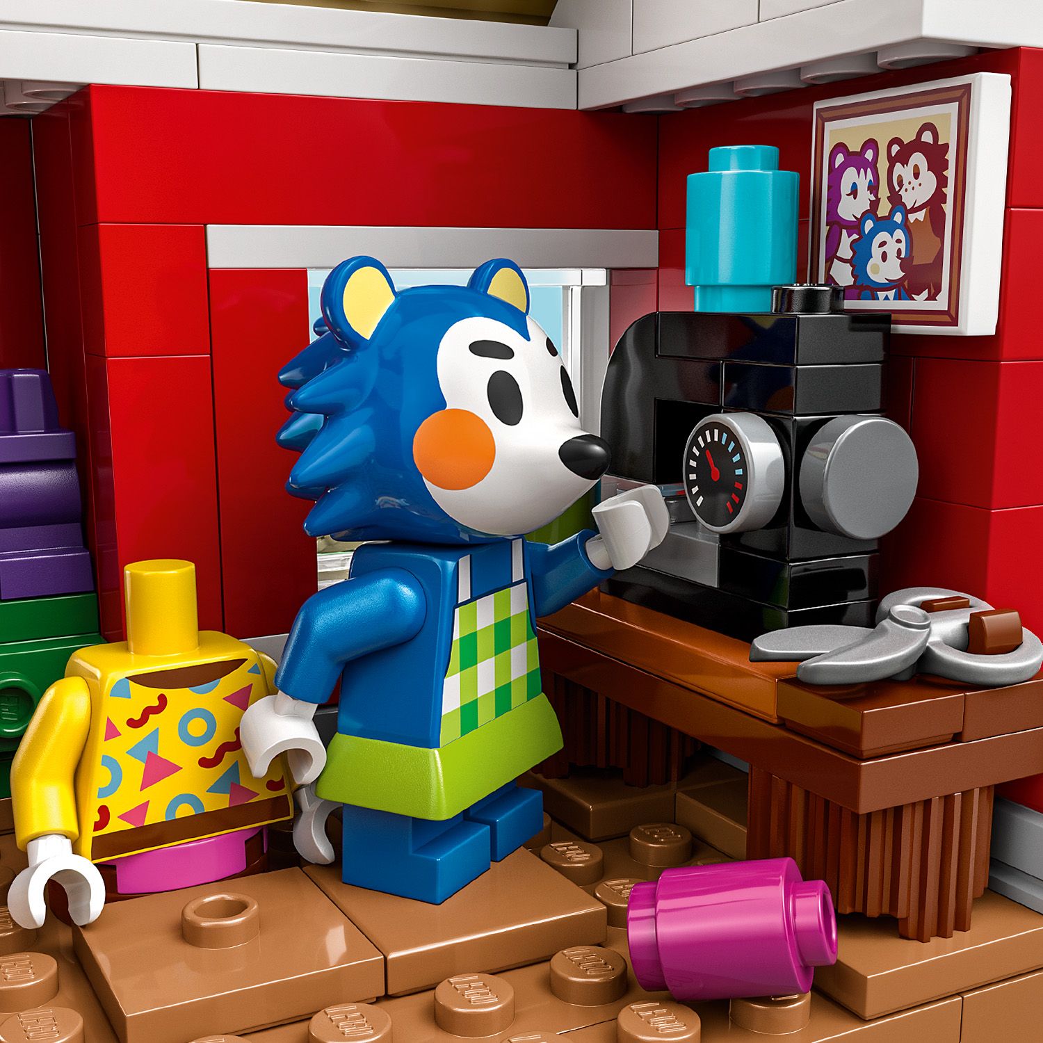 LEGO® Animal Crossing™ - Magazinul de haine detinut de Able