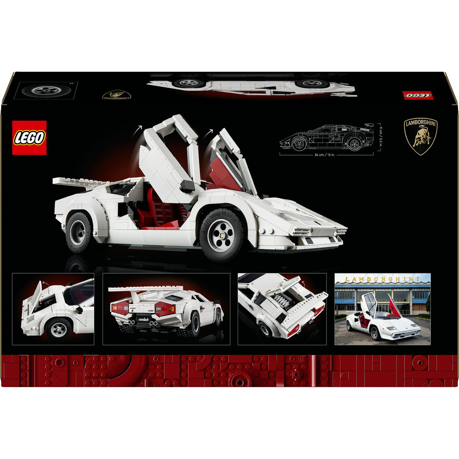 LEGO® Icons - Lamborghini Countach 5000 Quattrovalvole 10337, 1506