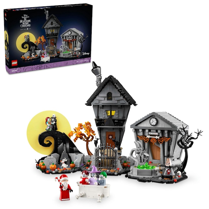 LEGO® Ideas - Кошмарът преди Коледа от Тим Бъртън на Disney 21351, 2193 части