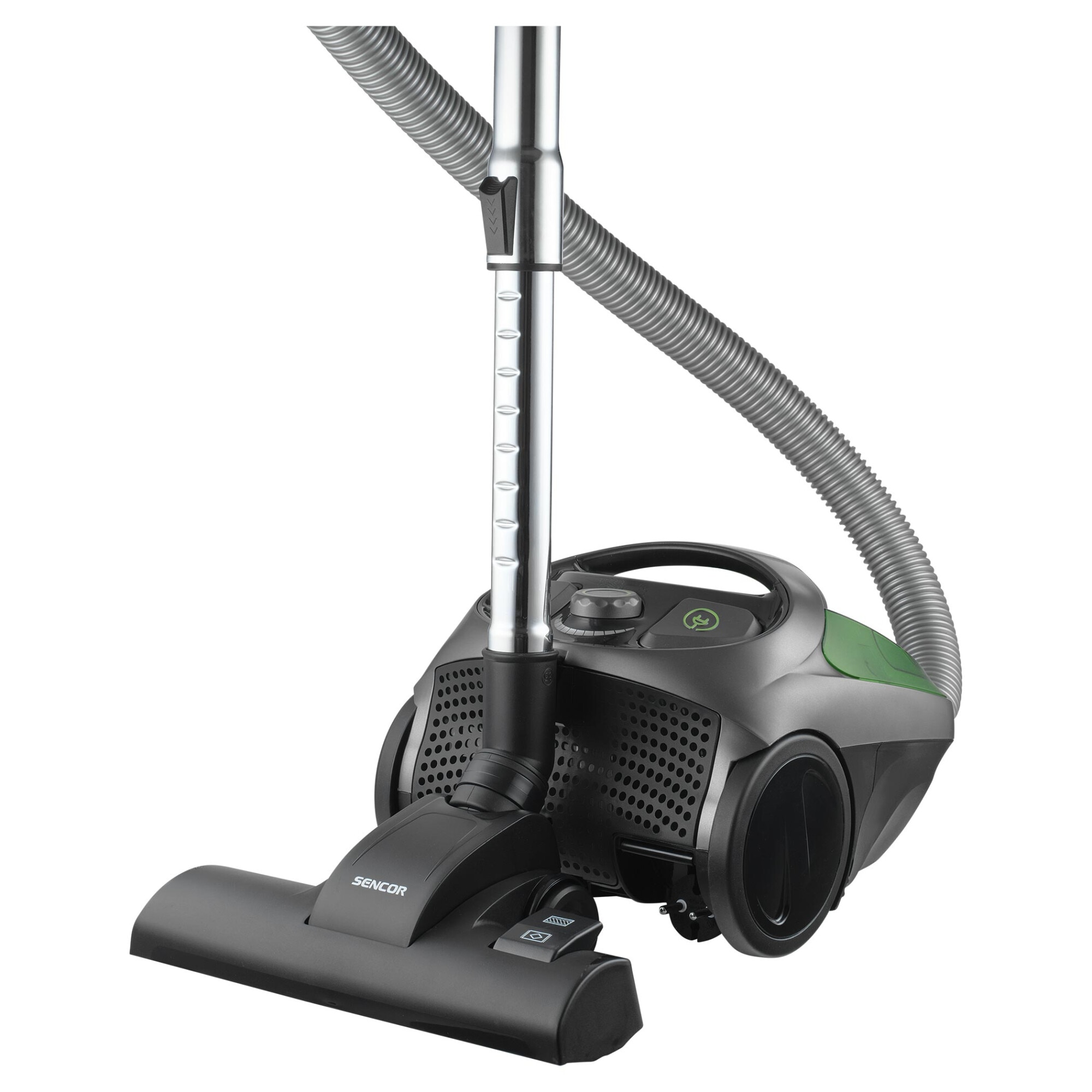 Aspirator fara sac Sencor SVC 1016GR 3AAA, 800 W, verde