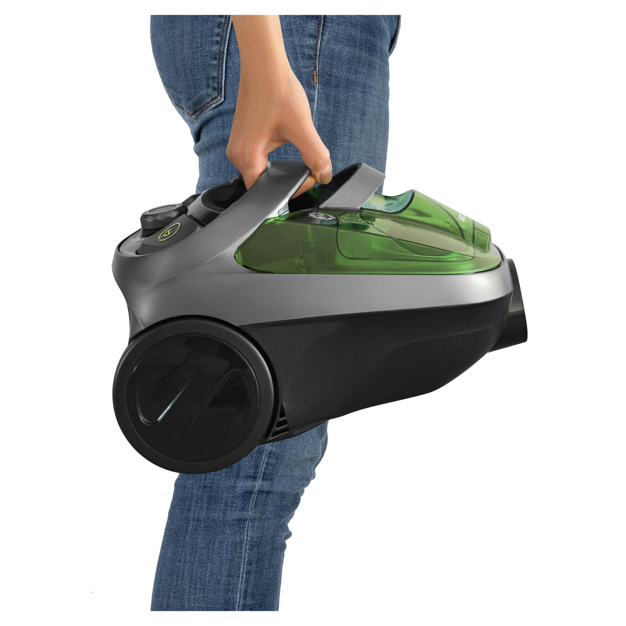 Aspirator fara sac Sencor SVC 1016GR 3AAA, 800 W, verde