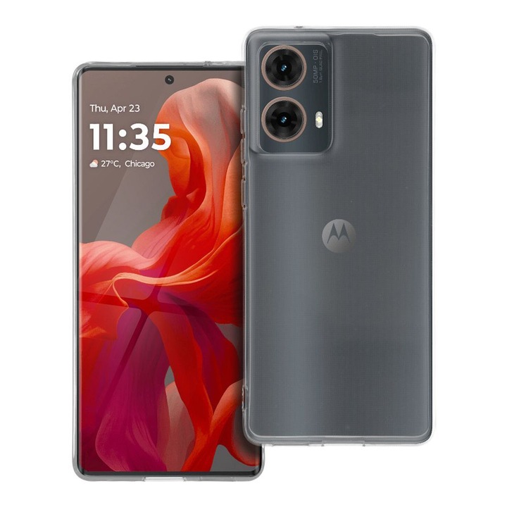 Силиконов калъф Omni за MOTOROLA G85 5G transparent