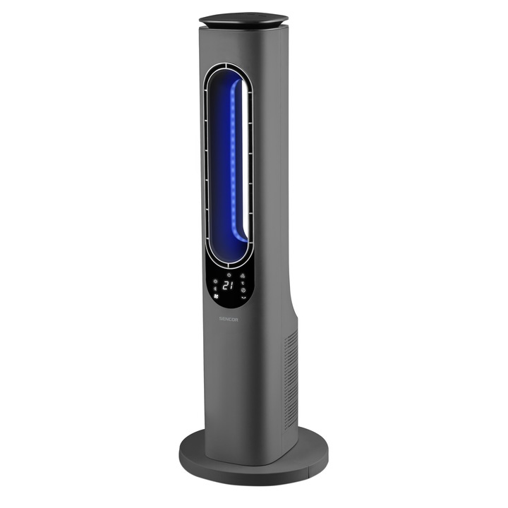 Sencor SFH 3704SL Kerámia hősugárzó, 2000 W, 3 fokozat, Szürke