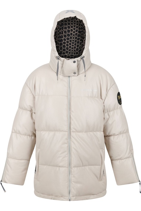 Regatta Christian Lacroix Gallican női bélelt dzseki, dombornyomott gyöngymintával, Melange világosszürke